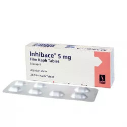 Инхибейс (Цилазаприл) таб. п/о 5мг 28шт фото