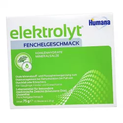 Хумана электролит (Humana) 6.25г фенхель 12шт в Иркутске и области фото