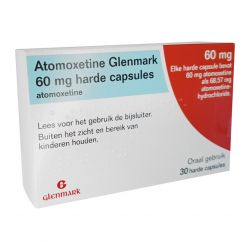 Атомоксетин 60 мг Европа :: Аналог Когниттера :: Glenmark капс. №30 в Иркутске и области фото