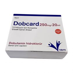 Добутамин Добкард Dobcard (dobutamine) р-р д/ин амп 250мг/20мл в Иркутске и области фото